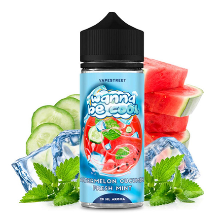 (EX) Wanna be cool - Watermelon Cucumber Fresh Aroma 20ml