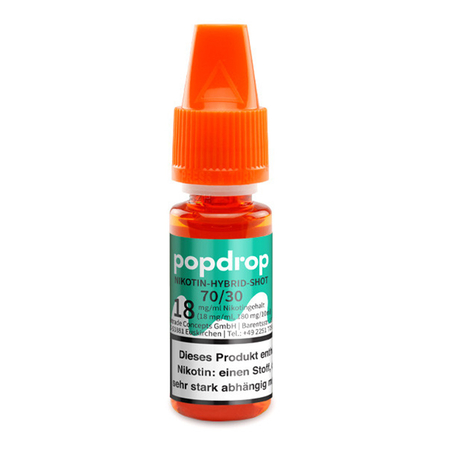 (EX) Popdrop - Nikotin-Hybrid-Shot 70/30 18mg