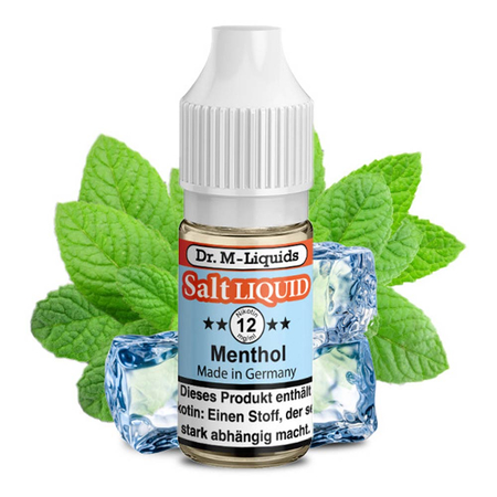 Dr. M - Menthol nicotine salt e-Juice