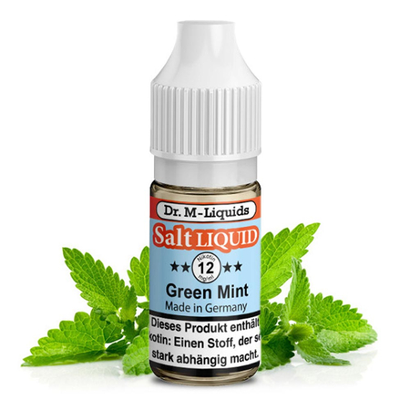 Dr. M - Green mint nicotine salt e-Juice