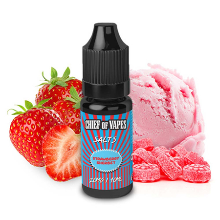 (EX) Chief of Vapes - Strawberry Sherbet Nikotinsalz Liquid 20mg/ml