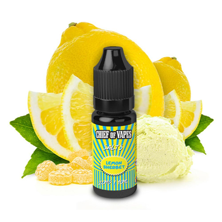 Chief of Vapes - Lemon Sherbet NicSalt eJuice 10ml
