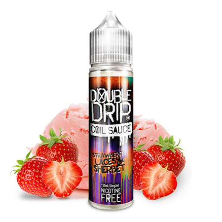 Double Drip Coil Sauce - Strawberry Laces and Sherbet 50ml