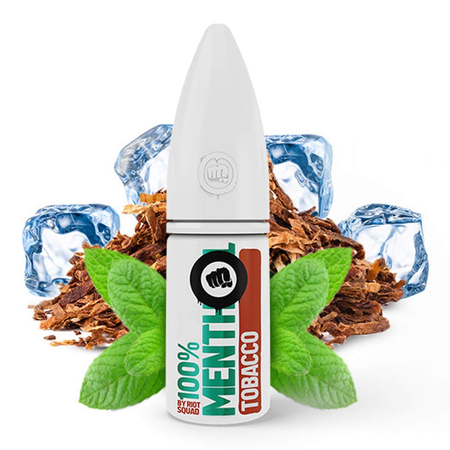(EX) Riot Squad - 100% Menthol Tobacco Hybrid Nikotinsalz Liquid 10ml - 10mg/ml