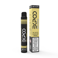 (EX) EXVAPE EXPOD - Vanilla Custard Einweg-E-Zigarette 20mg Bewertung