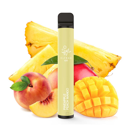 Elf Bar 600 - Nicotine free- Pinapple Peach Mango