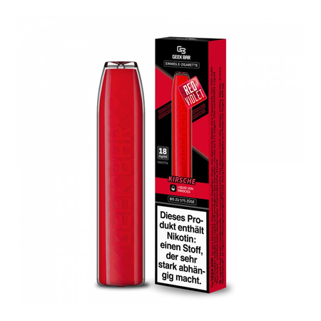 Geek Bar - Red Violet Einweg-E-Zigarette 20mg