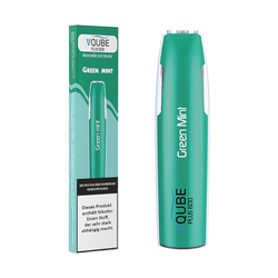 (EX) VQUBE Plus600 - Green Mint Einweg-E-Zigarette - 16mg/ml