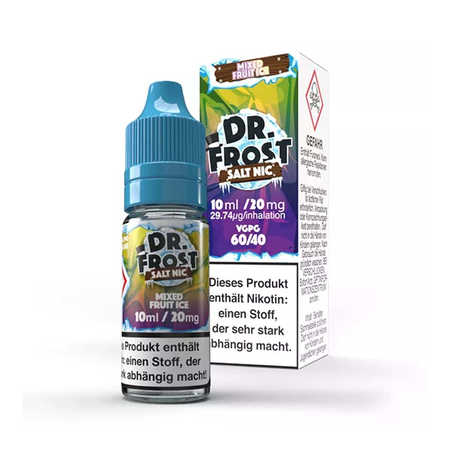 Dr. Frost Frosty Fizz - Mixed Fruit Ice Nic Salt 20mg