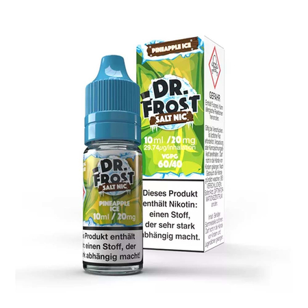 Dr. Frost Frosty Fizz - Pineapple Ice Nic Salt 20mg