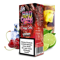 (EX) Bad Candy Nic Salt - Crazy Cola Liquid 20mg