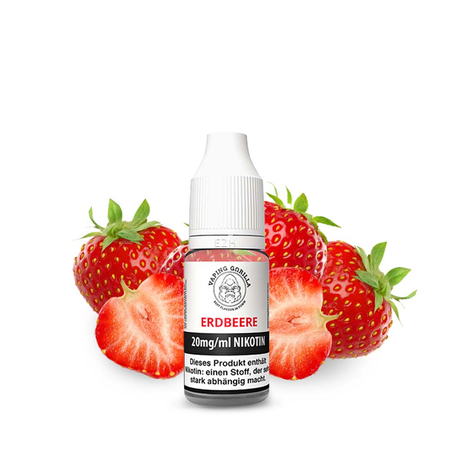 Vaping Gorilla - Strawberry Nic Salt Juice 10ml 20mg