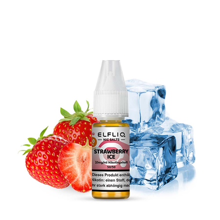 Elfbar ELFLIQ - Strawberry Ice Nic Salt