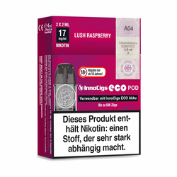 InnoCigs - Lush Raspberry Eco Pods - 17mg (2 Stck)