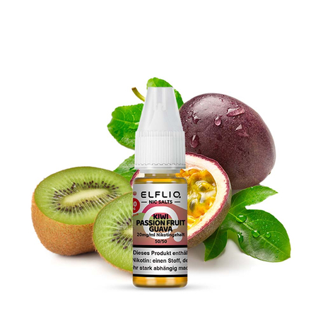 Elfbar ELFLIQ - Kiwi Passionfruit Guave Nic Salt