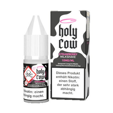 Holy Cow Nic Salt - Strawberry Milkshake
