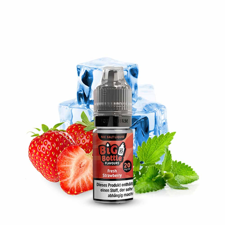 Big Bottle Nic Salt - Fresh Strawberry