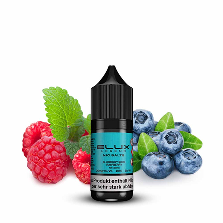 Elux Nic Salt - Blueberry Sour Raspberry