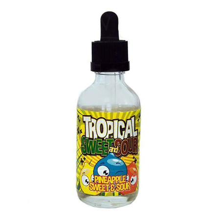 (EX) Tropical - Sweet & Sour Pineapple Short Fill - 50ml (0mg)
