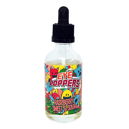 (EX) Eye Poppers - Sweet & Sour Raspberry Short Fill - 50ml (0mg)