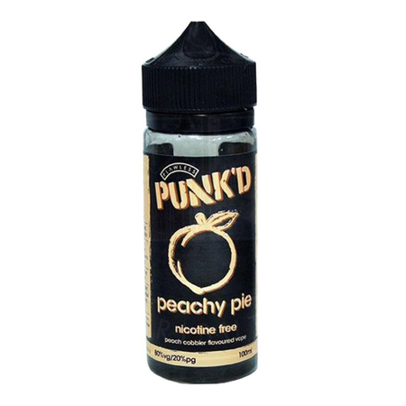 (EX) Punkd - Peachy Pie Short Fill - 100ml (0mg)