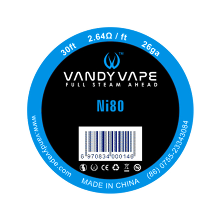 (EX) Vandy Vape - Pure Nickel Ni80 Wire