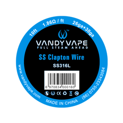 (EX) Vandy Vape - Clapton SS316L Wire