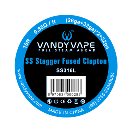 (EX) Vandy Vape - Stagger Fused Clapton SS316