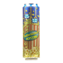 Fizzy - Butterscotch Popcorn Shortfill - 55ml (0mg)