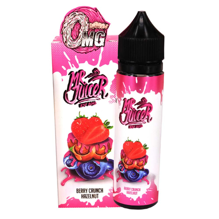 (EX) Mr Juicer - Berry Crunch Hazelnut Shortfill - 50ml (0mg)