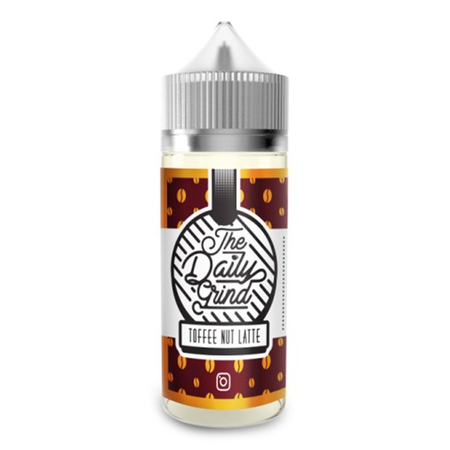 (EX) The Daily Grind - Toffee Nut Latte Shortfill - 100ml (0mg)