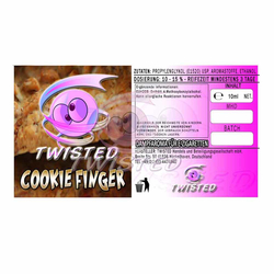 Twisted Flavors - Cookie Finger Aroma 10ml