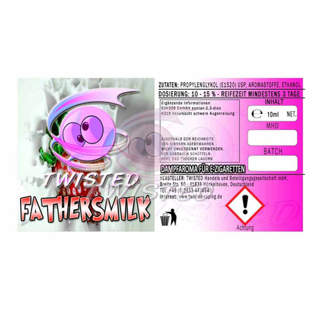 (EX) Twisted Flavors - Fathers Milk V2 Aroma 10ml