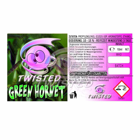 (EX) Twisted Flavors - Green Hornet Aroma 10ml