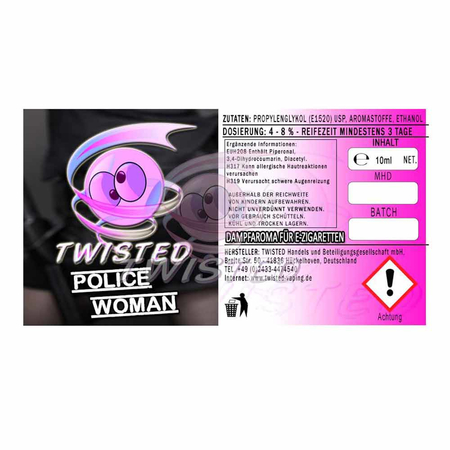 (EX) Twisted Flavors - Police Woman Aroma 10ml