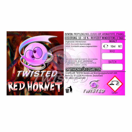 (EX) Twisted Flavors - Red Hornet Aroma 10ml