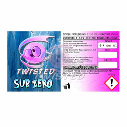 (EX) Twisted Flavors - Sub Zero Aroma 10ml
