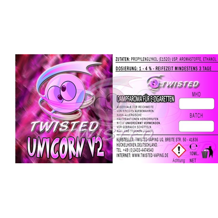 Twisted Flavors - Unicorn V2 Aroma 10ml